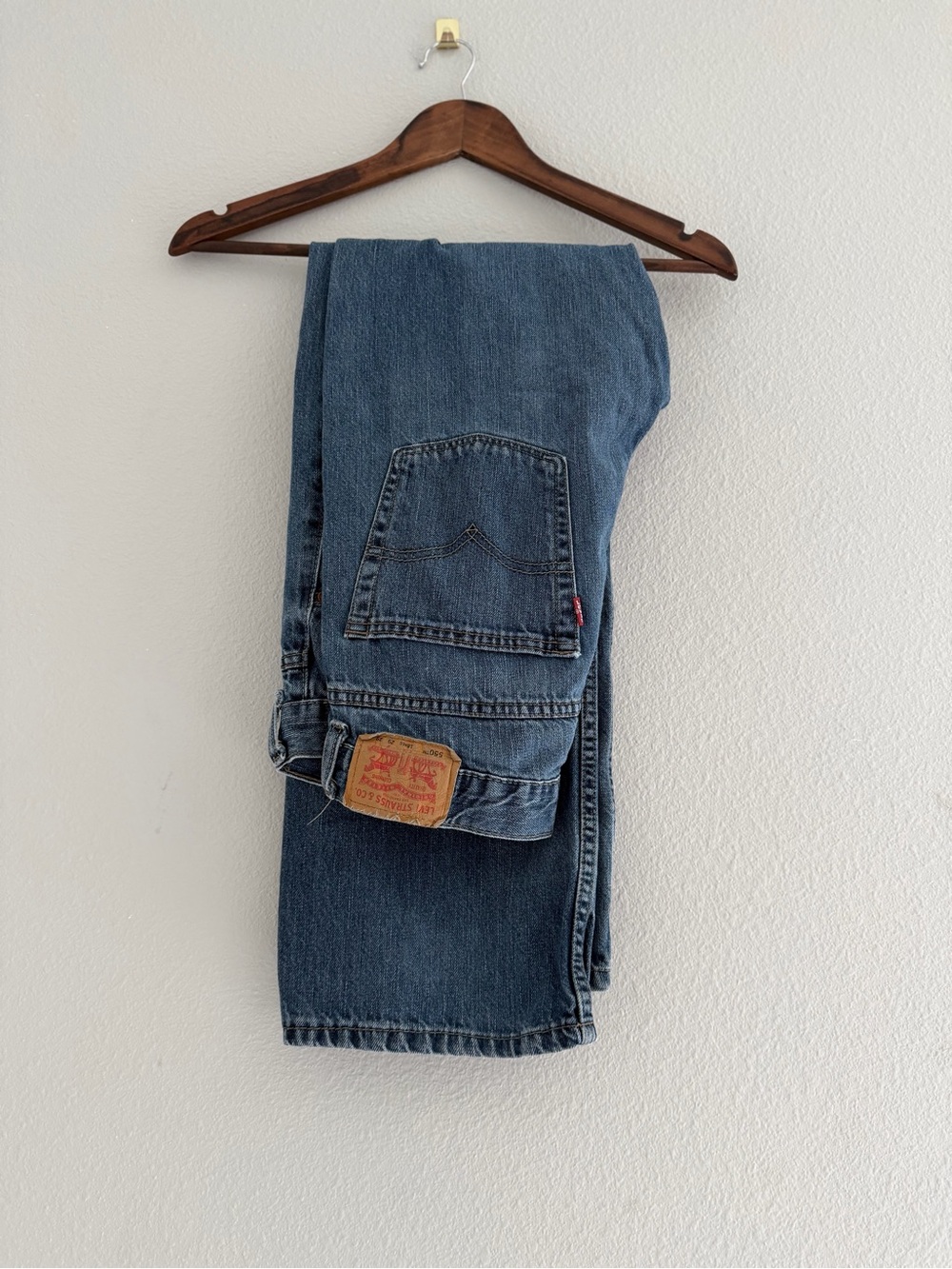 Vintage Levi’s 550 Jeans 29x29 Y2K 2000s Relaxed Fit Baggy Straight leg denim 90